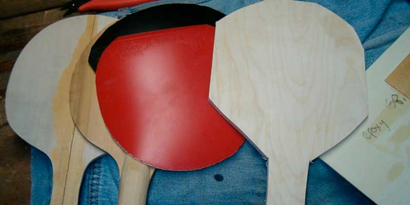 fabricar pala ping pong casera