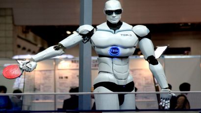 robot comprador mesas de ping pong